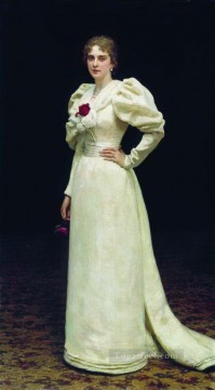 retrato de lp steinheil 1895 Ilya Repin Pinturas al óleo
